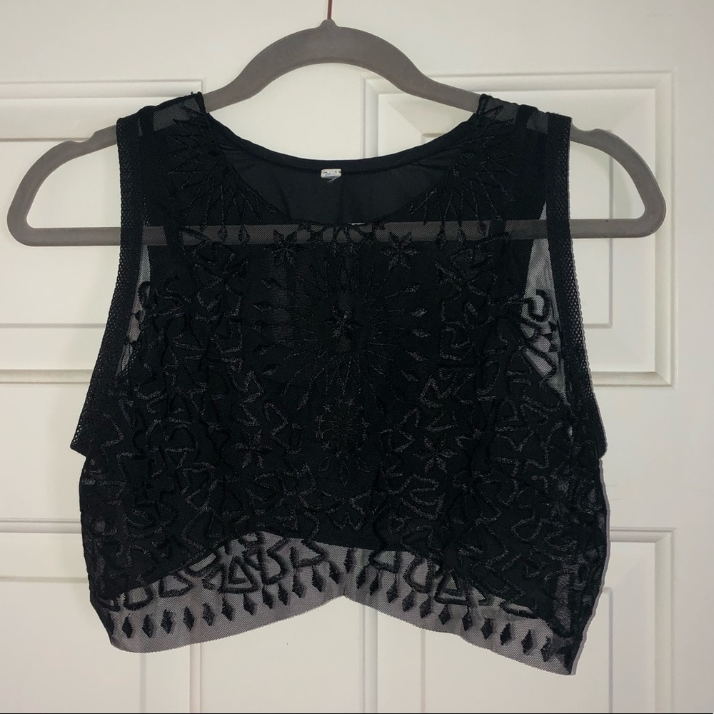 Free people crop top. 2 separate pieces!